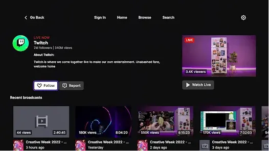 Twitch MOD APK